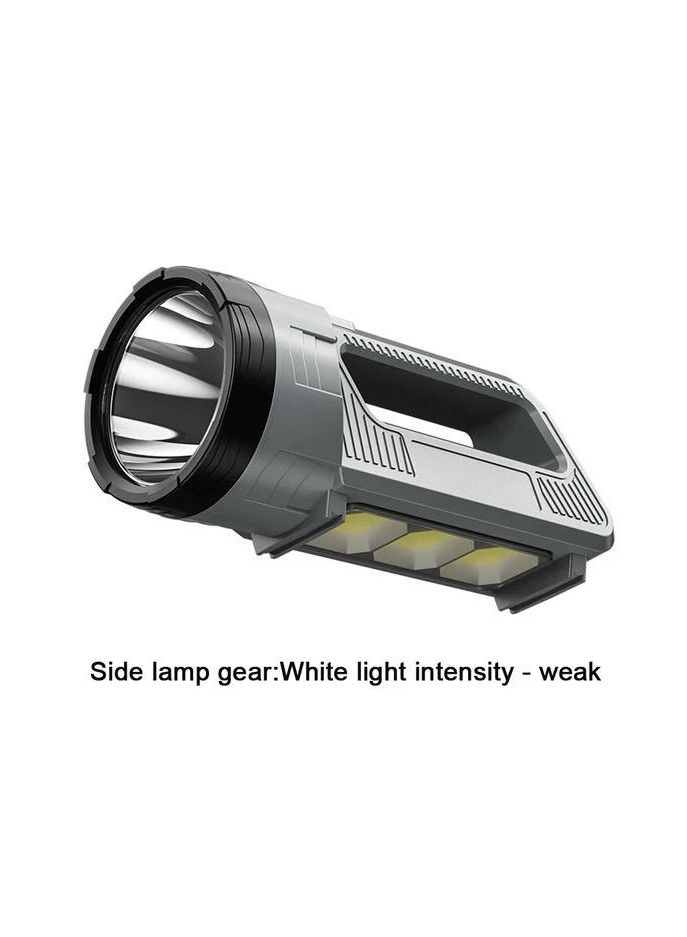 Portable LED Mini Flashlight Grey - Image 2