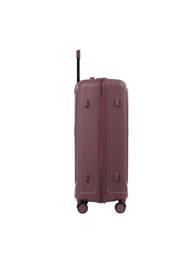 Eagle Express Clifton 3-Piece Hard Shell Luggage Set (20/24/28 Inch), Durable PP Travel Suitcases with Spinner Wheels & 1-Year Warranty - Raspberry - Image 4