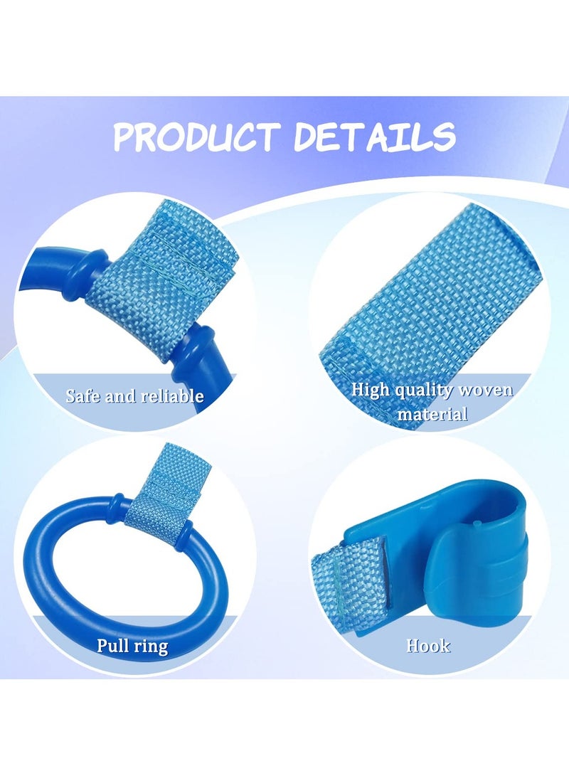 4 PCS Plastic Baby Crib Pull Rings - Kids Walking Exercises Assistant Stand Up Rings for Infant Toddler Practice Tool  - Image 3