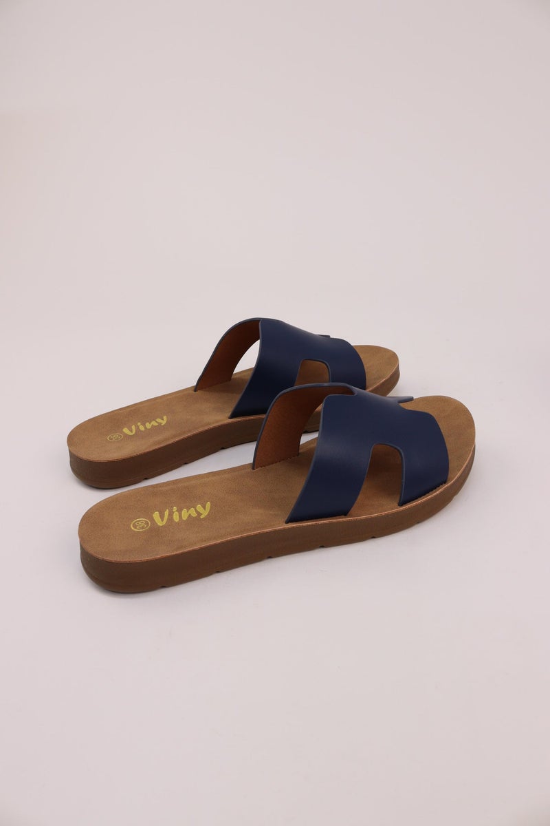 VINY Women's Everyday Comfort Flat Sandals | Soft Lightweight Casual Walking Sandals for Daily Wear, Beach, Poolside, Casual Outings, Outdoor Activities, Travel & All-Day Comfort | Available in 8 Colors - Image 4