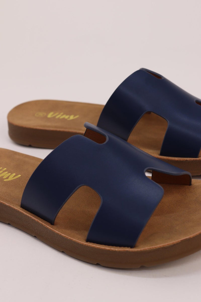 VINY Women's Everyday Comfort Flat Sandals | Soft Lightweight Casual Walking Sandals for Daily Wear, Beach, Poolside, Casual Outings, Outdoor Activities, Travel & All-Day Comfort | Available in 8 Colors - Image 2