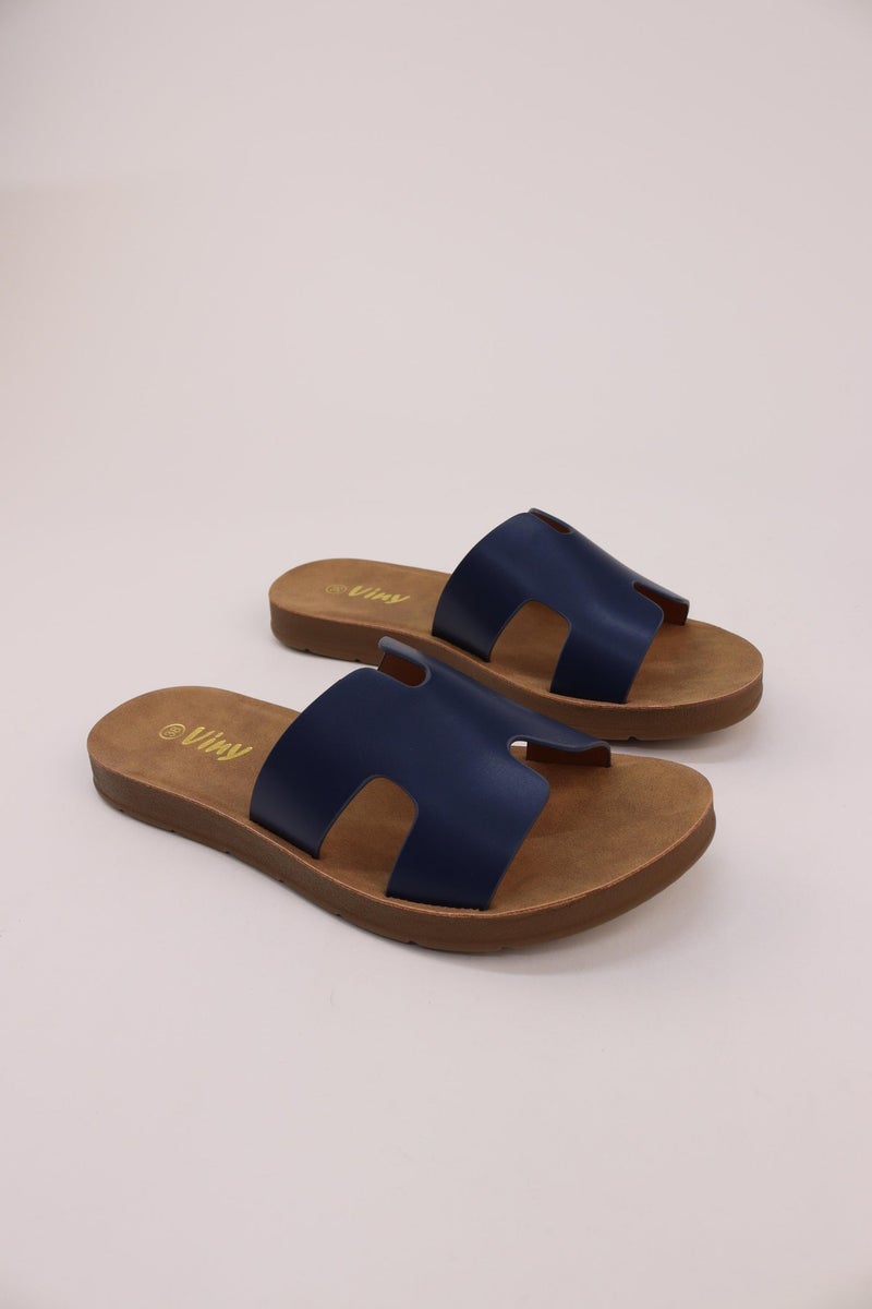 VINY Women's Everyday Comfort Flat Sandals | Soft Lightweight Casual Walking Sandals for Daily Wear, Beach, Poolside, Casual Outings, Outdoor Activities, Travel & All-Day Comfort | Available in 8 Colors - Image 3