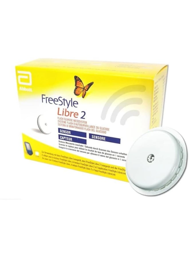 فري ستايل ليبر مستشعر الجلوكوز Freestyle Libre2 مكون من 7 قطع - Image 2