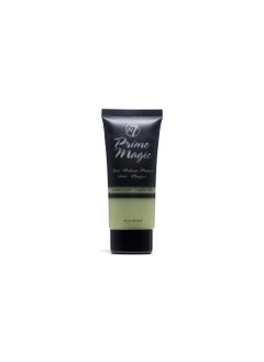 W7 W7 Prime Magic AntiRedness Face Primer  Green Color Correcting Face Priming Formula  Vegan Makeup 