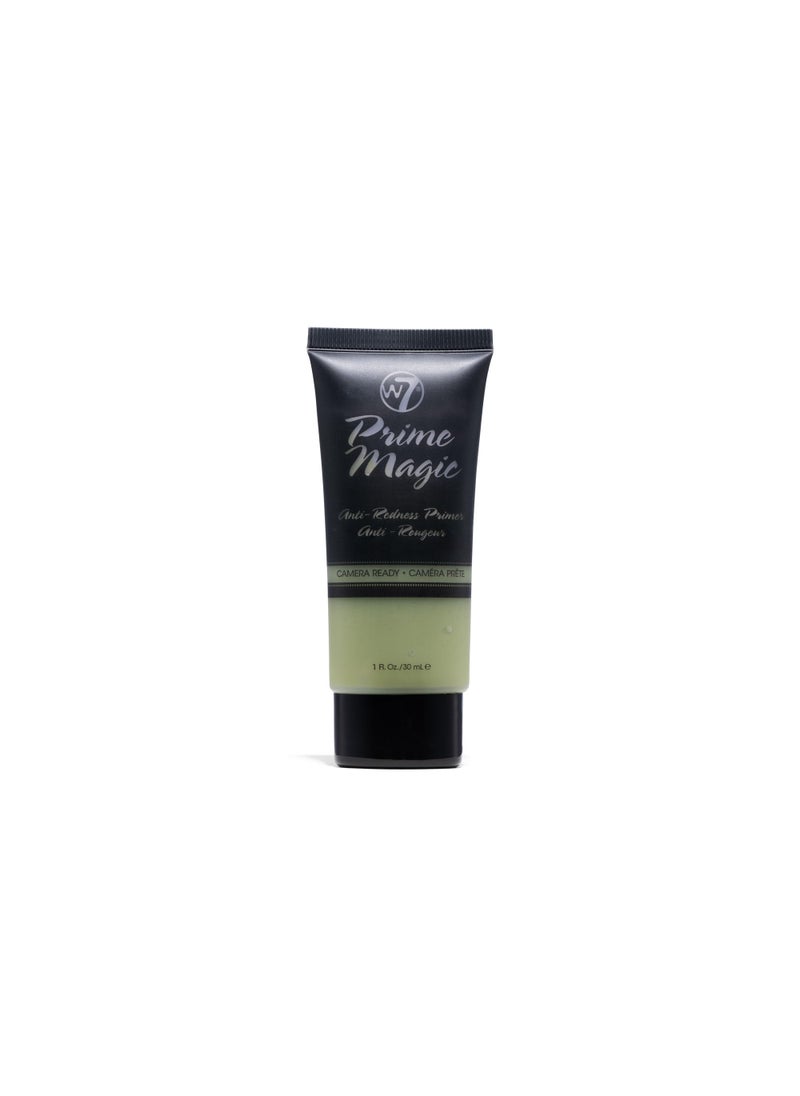W7 W7 Prime Magic AntiRedness Face Primer  Green Color Correcting Face Priming Formula  Vegan Makeup 