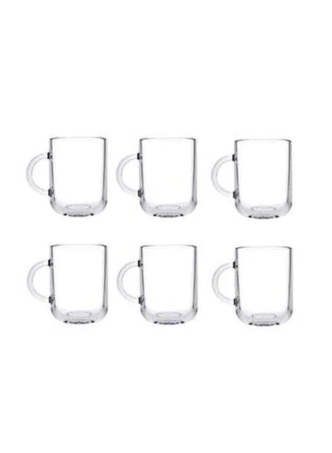 Paşabahçe Pasabahce Iconic Mug 245cc – 6-Piece Hot Beverage Mug Set GB - Image 3