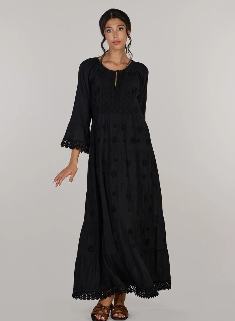 جاست نيتشر فستان حديقة الزهور الصيفي أنيق مصنوع يدويًا