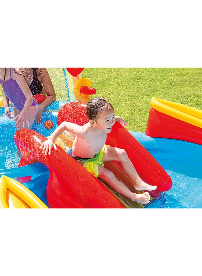 INTEX Rainbow Ring Play Center Inflatable 297x193x135cm - Image 5