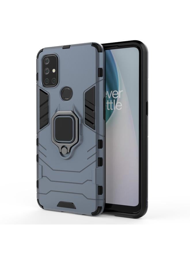 اس-توب جراب لهاتف OnePlus Nord N10 5G PC + جراب واقٍ مقاوم للصدمات من مادة TPU مع حامل حلقي مغناطيسي - Image 1