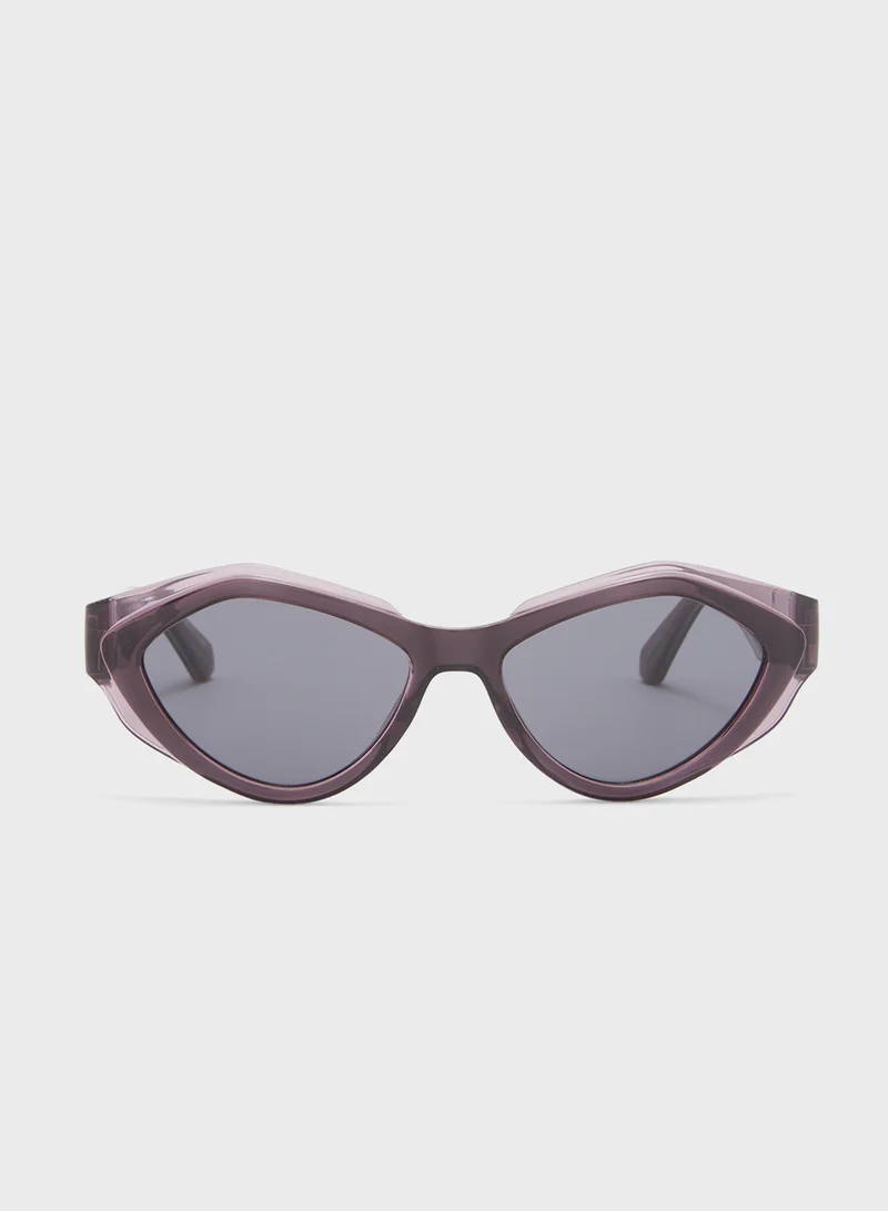 كالفن كلاين جينز Modified Rectangle Sunglasses