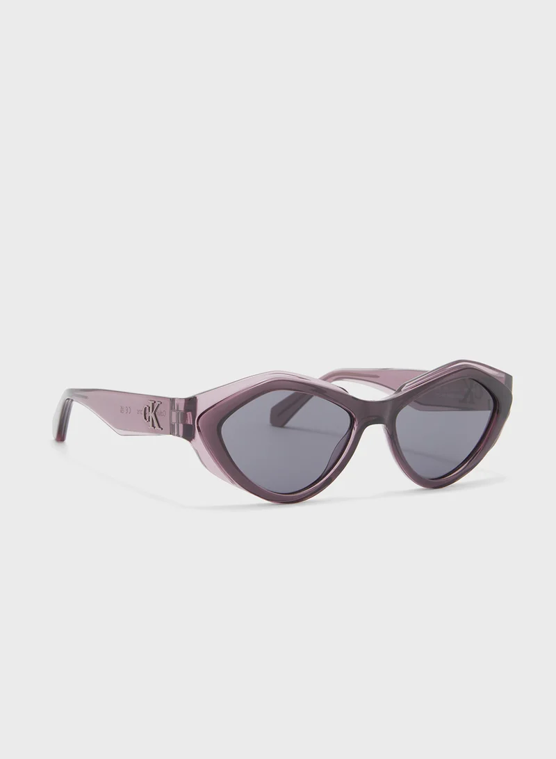 كالفن كلاين جينز Modified Rectangle Sunglasses