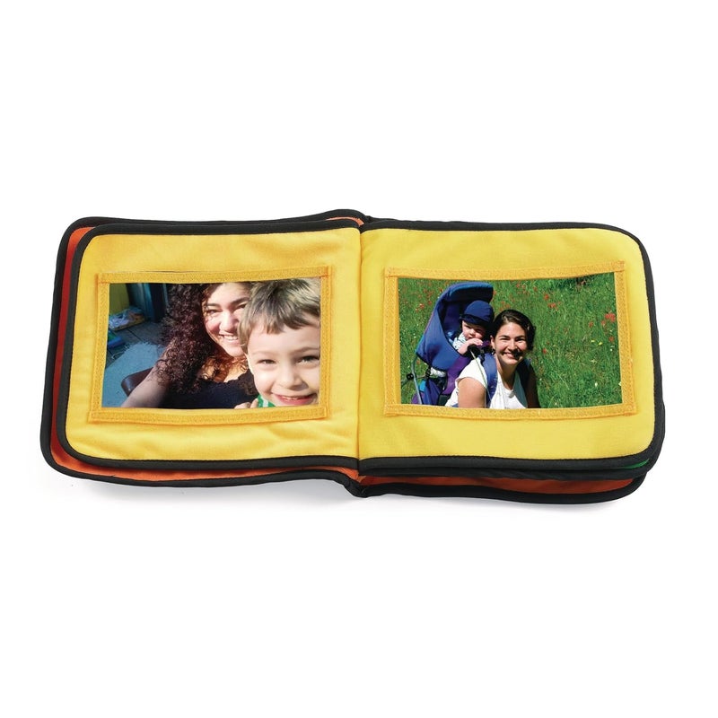 Excellerations Fabric Photo Album 13 Pockets for Kids and Families Social Emotional Development Tool - Image 4