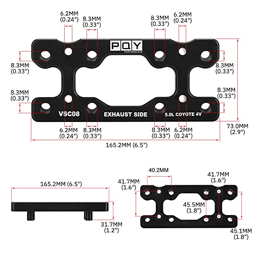 pqy أداة ضغط زنبرك صمام المحرك PQY متوافقة مع فورد F-150 5.0L موستانج كايوتي 4 صمامات محرك تراكس مثبت برغي مغناطيسي أسود - Image 4
