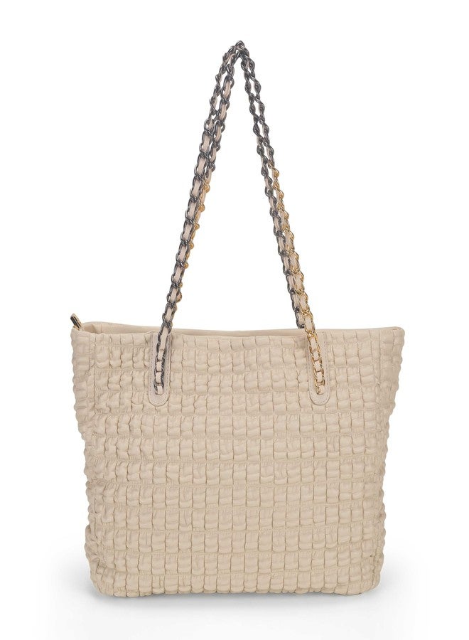 Metro Celeste Tote Handbag-Off-White(66-734) - Image 4