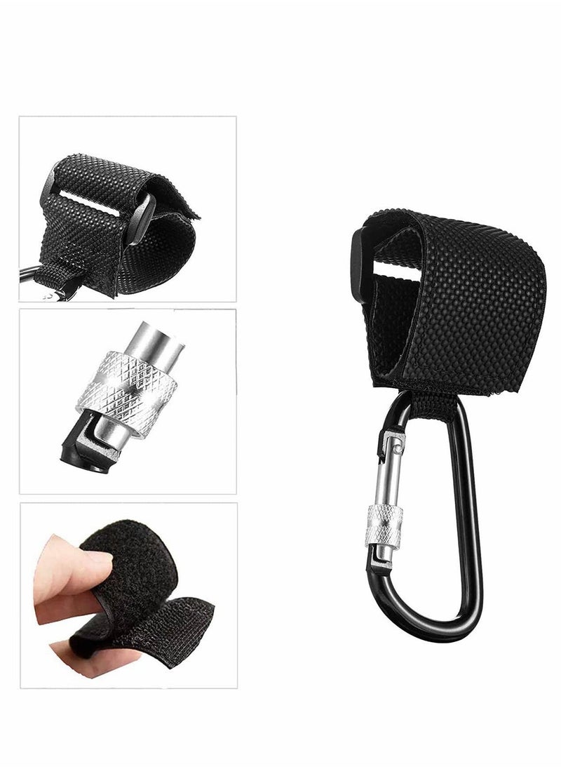 KASTWAVE - Buggy Pram Clips, Convenient Stroller Hooks Hook Your Baby Items, Shopping Bags Safely on Your Pushchair or Stroller Clip Your Handbag or Baby Change Bag to Your Pram, 2 Pack - Image 1