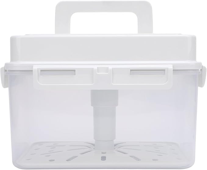 4L Kimchi Fermentation Container With Good Sealing Large Rectangular Capacity For Home 10 6 Inch L x 7 5 Inch W - Image 1