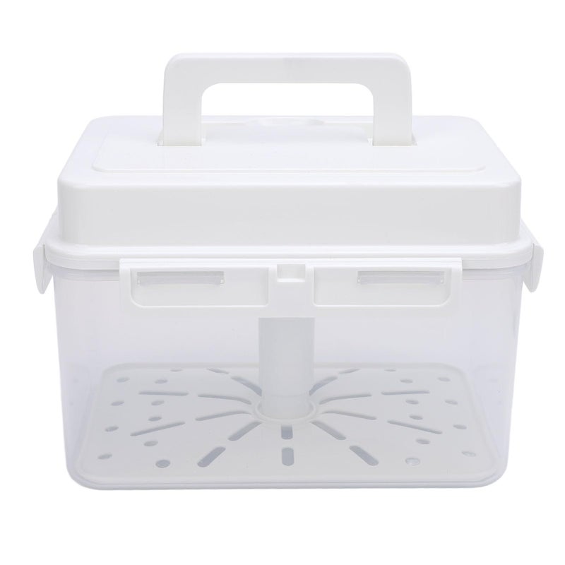 4L Kimchi Fermentation Container With Good Sealing Large Rectangular Capacity For Home 10 6 Inch L x 7 5 Inch W - Image 5