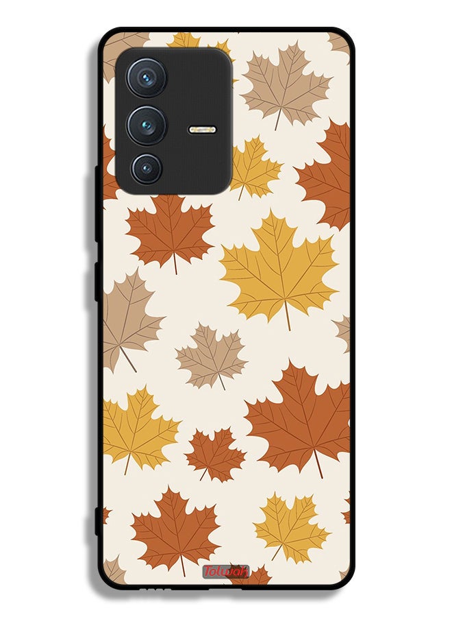 Tolwak Vivo V23 5G Protective Case Cover Autumn Leaves - Image 1