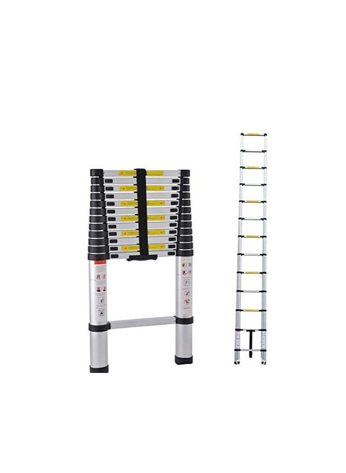 ROBUSTLINE Robustline Telescopic Folding Ladder Straight 3.8M  - Image 3