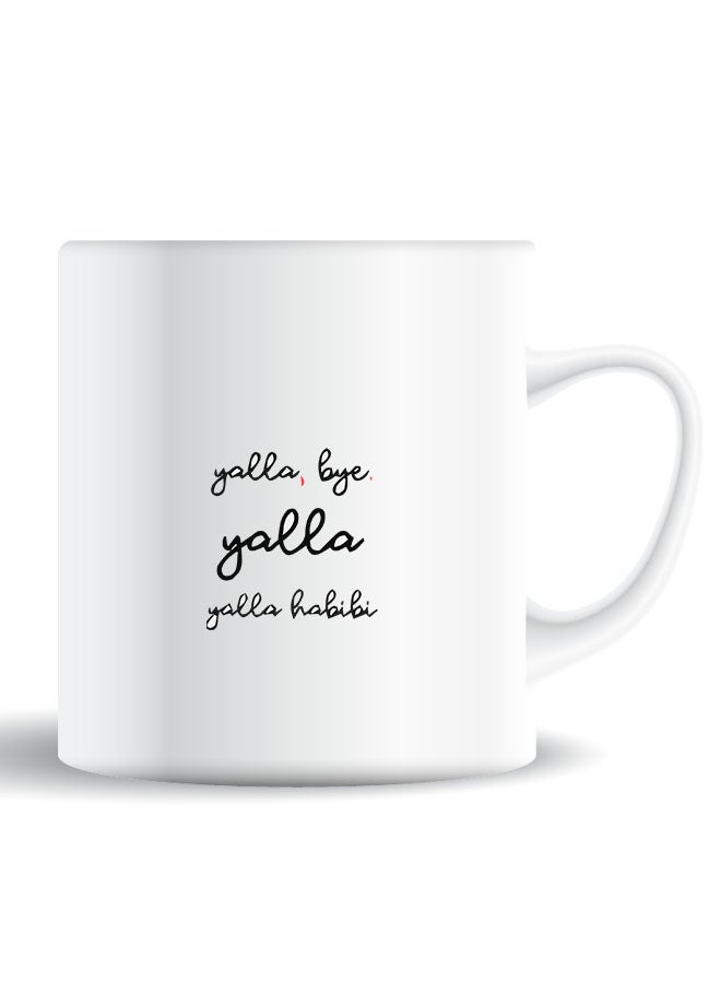 Theodor Premium Quality Two Sided Printed Coffee Mug Tea Cup Yalla-01 For Home Office, Kids Men Women - Image 1