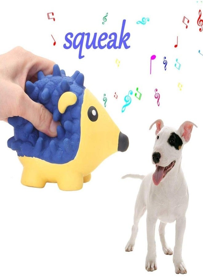 Pups&Pets Rubber Pet Dog Squeaky Hedgehog Chew Toy (Large) - Image 5