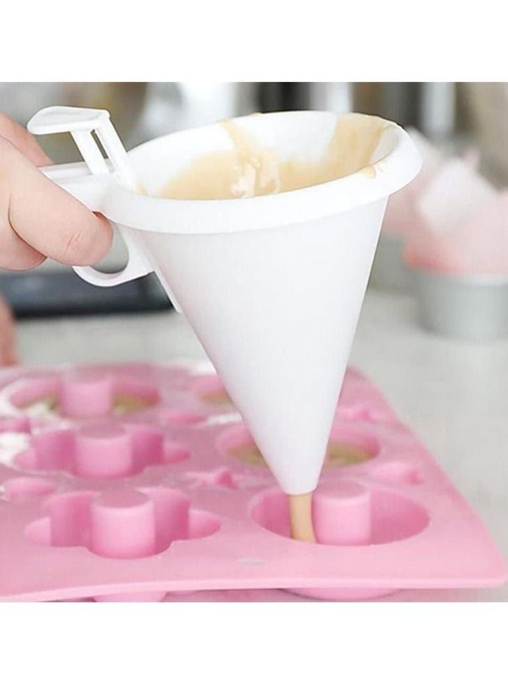 Gonice - Adjustable Baking Tools Icing Kitchen Funnel Pastry Batter Dispenser Cream Cookie Cupcake Pancake - Image 1