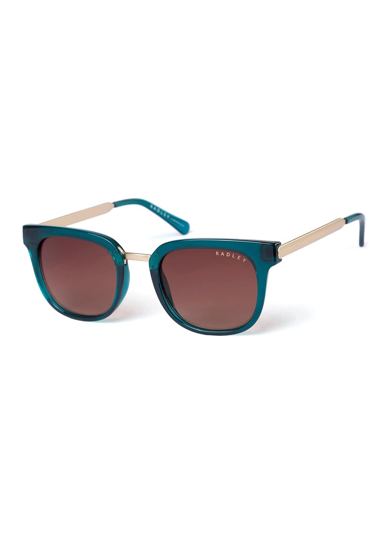Radley نظارات شمسية مستديرة للنساء RDS-6510 مزودة بفلتر قطبي زرقاء 49 مم - Image 1