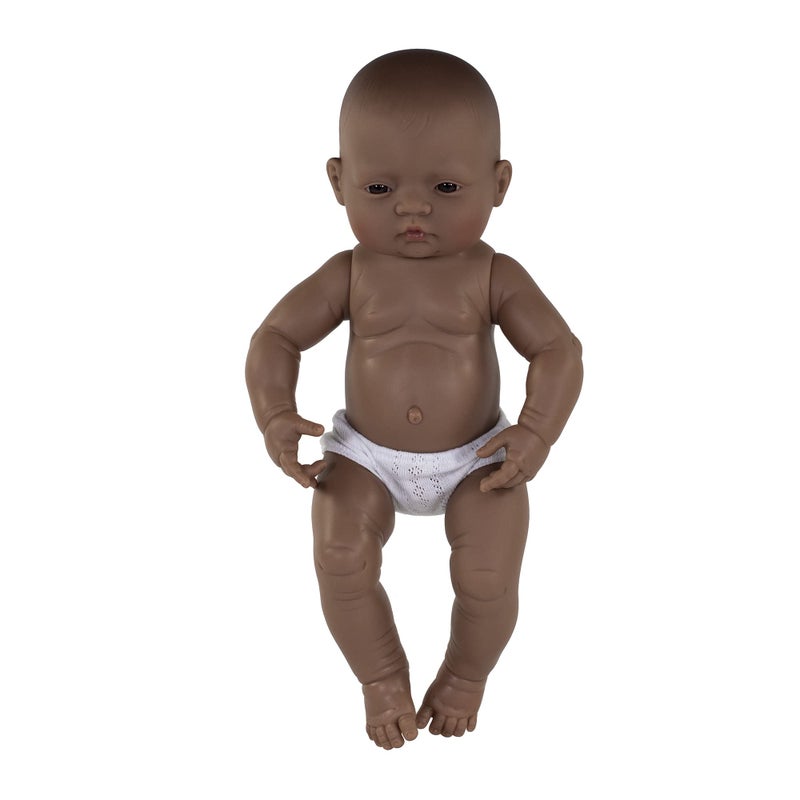 Miniland Doll 15 3/4'' Newborn Hispanic Girl - Made in Spain, Anatomically Correct, Quality - Image 2