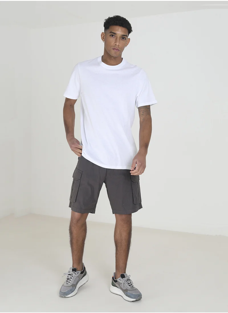 BRAVE SOUL Canvas Cargo Shorts