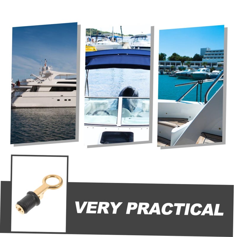 Kayak Drain Plug Water Stopper Boat Accessories Professional Marine Grade - Image 5