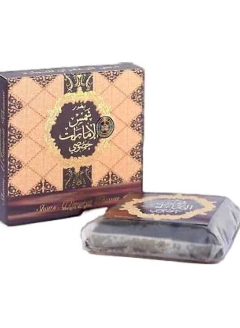 ارض الزعفران بخور شمس الإمارات خصوصي 40 جرام