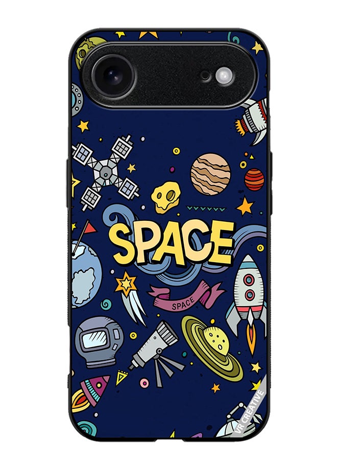 Protective Case Cover For Apple iPhone 17 Air Space Design Multicolour