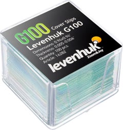 Levenhuk G100 Slide Covers, 100 Pieces  - Image 1