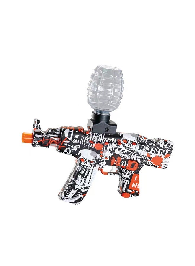 Electric Gel Blaster Gun Toy with Automatic Water Ball Shooting - Outdoor Battle Toy for Kids 8-14 Years, Safe Eco-Friendly Gel Ball Blaster with Tactical Grip & Adjustable Range 