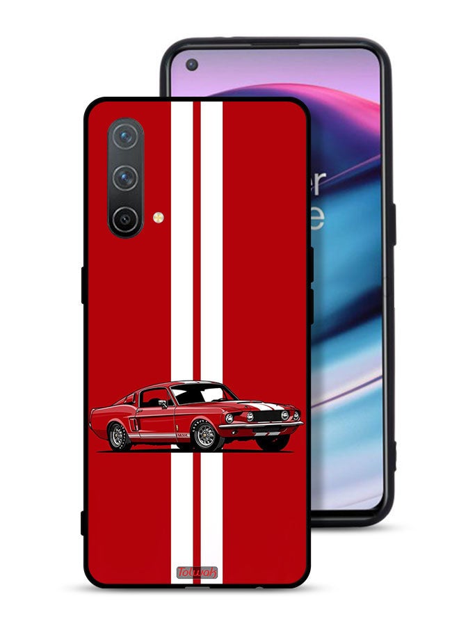 Tolwak OnePlus Nord CE 5G Protective Case Cover Vintage Car Abstract Art - Image 1