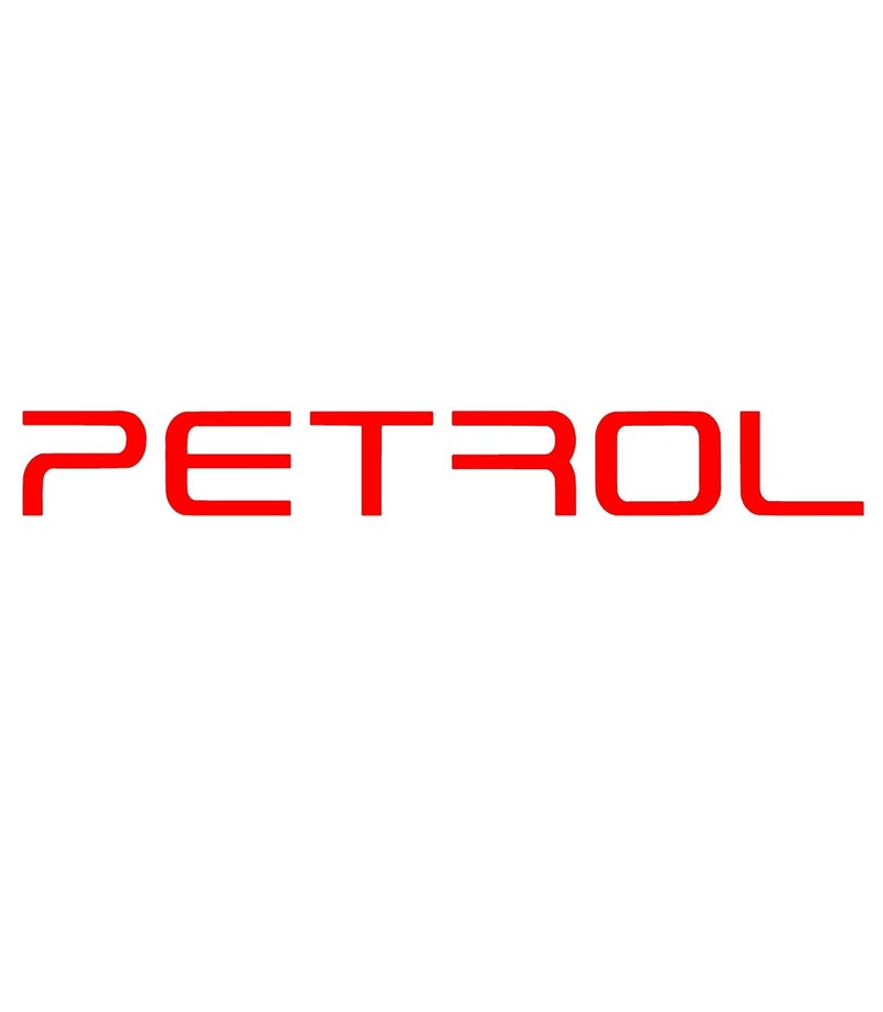 Careflection Petrol Sticker for Car Fuel Tank, Branded self Adhesive Vinyl Sticker(12cm X 2cm) Red - Image 2