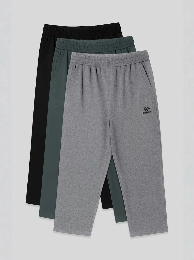 تومي لايف TOMMY Men's Jersey Capri Shorts
