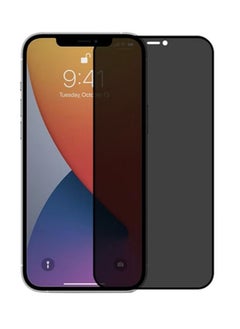 Glass Privacy Anti-Spy Tempered Glass Screen Protector For Apple iPhone 11 Pro Max Black  - Image 3