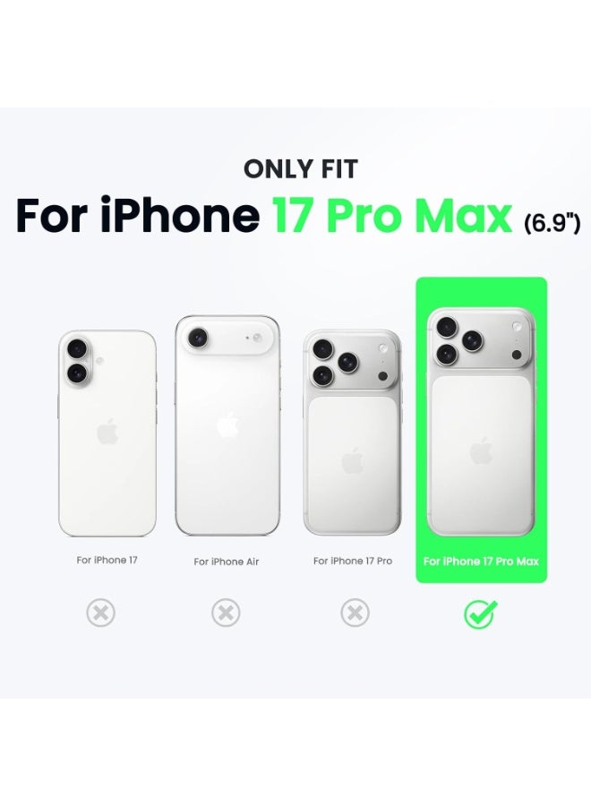 Q TRIPLE A Premium Liquid Silicone Protective Case for iPhone 17 Pro Max - Slim Soft-Touch Shockproof Cover, Available in 27 Vibrant Colors (Chalk Pink) - Image 5