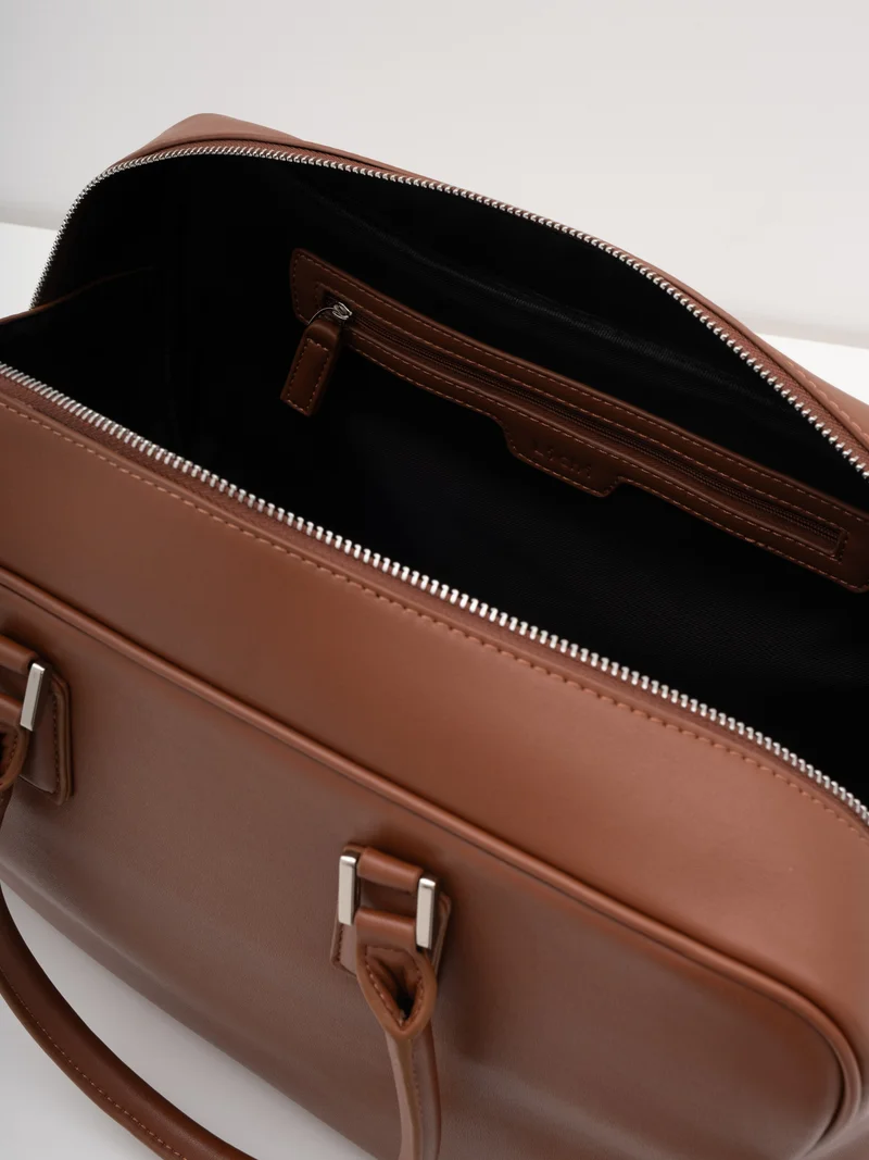 Lichi  Rectangular eco-leather bag with short handles for Women | Best Price UAE