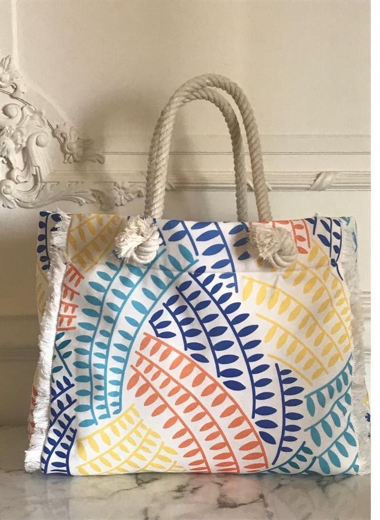 شنطة قماش للبحر- 1