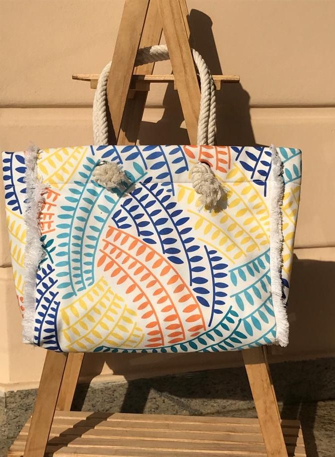 شنطة قماش للبحر- 1