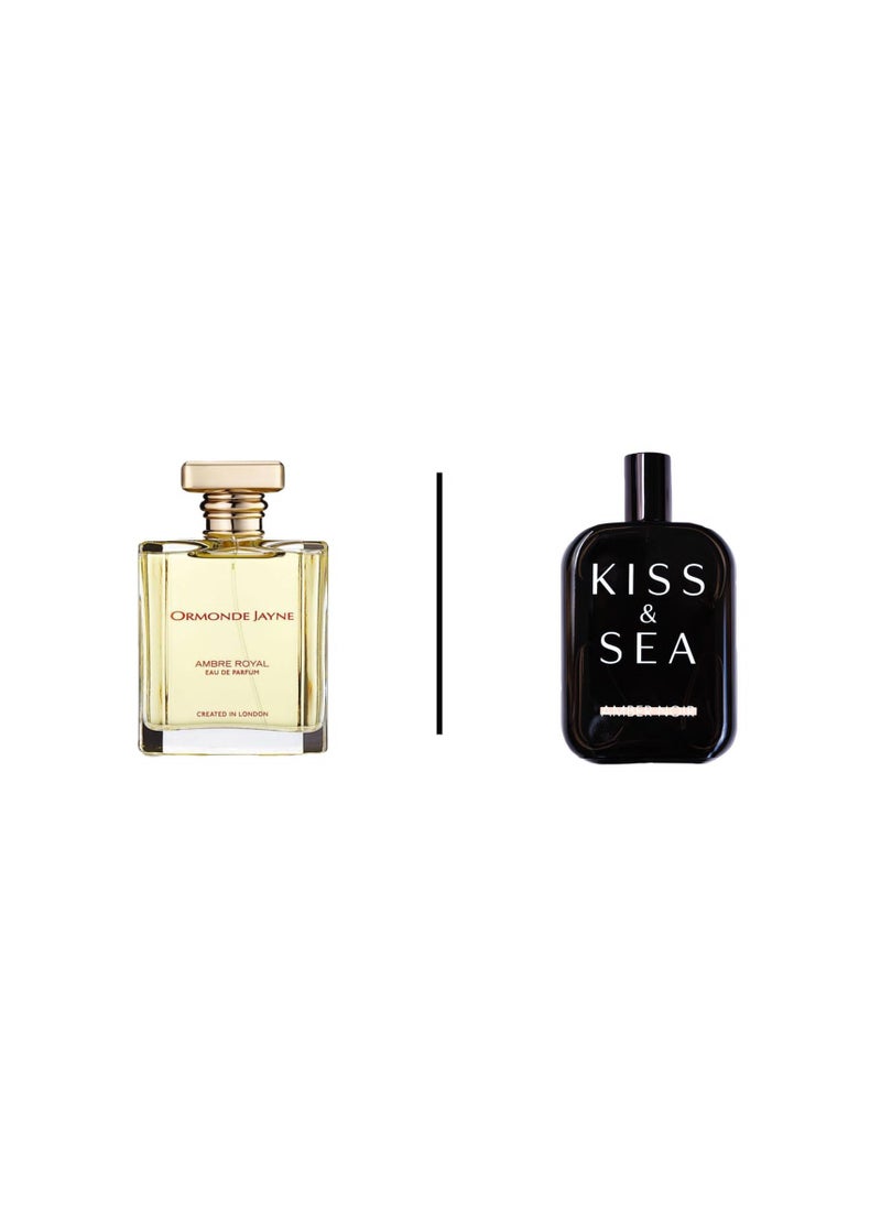 SAMAM PERFUMES Kiss & See Amber Noir EDP 100ml  - Image 2