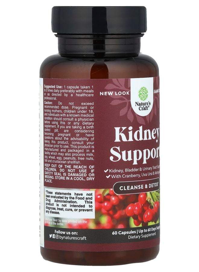 Nature's Craft Kidney Support 60 Capsules - Image 2