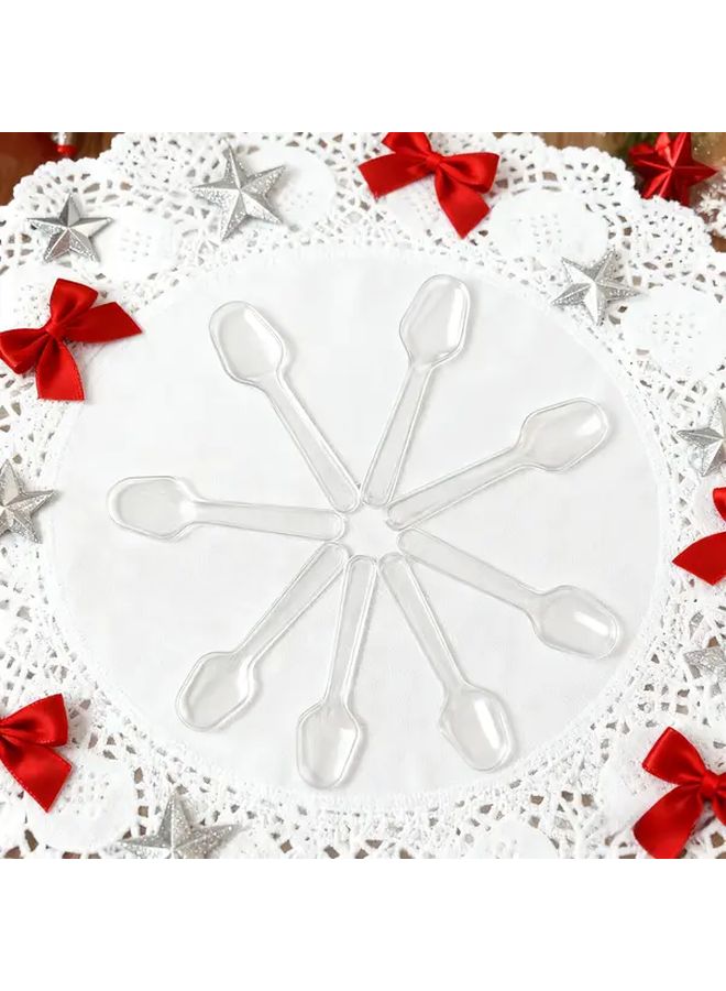 40 Pieces Dessert Spoons Spoon 1 Ice Cream Cake Yogurt Small Spoons Jelly Pudding Spoons Single Packaging For Birthday Party Christmas New Year Wedding Ceremony Outdoor Camping Picnic - Image 5