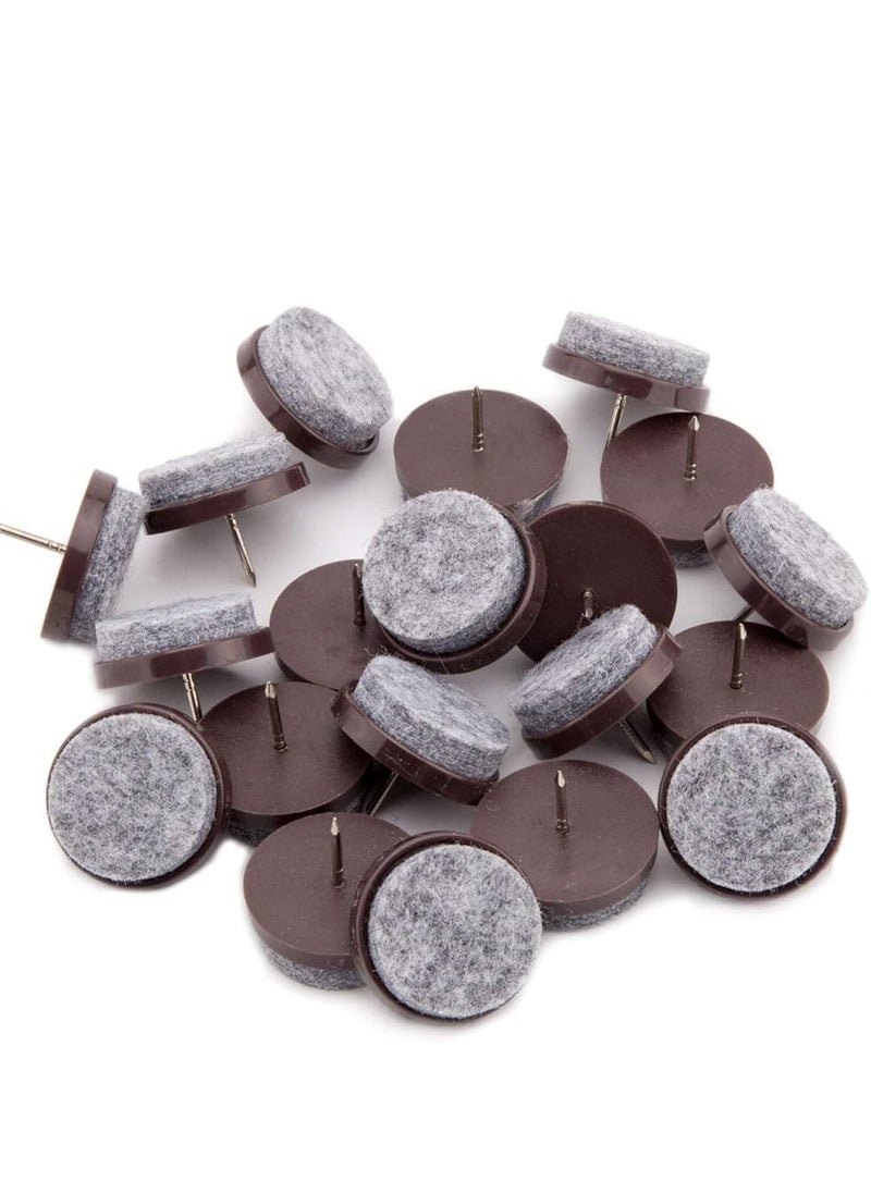 KNP KNP Furniture Leg Floor Protector 17mm Perfect for home and office use, these Furniture Leg Floor Protectors provide reliable protection  - Image 1