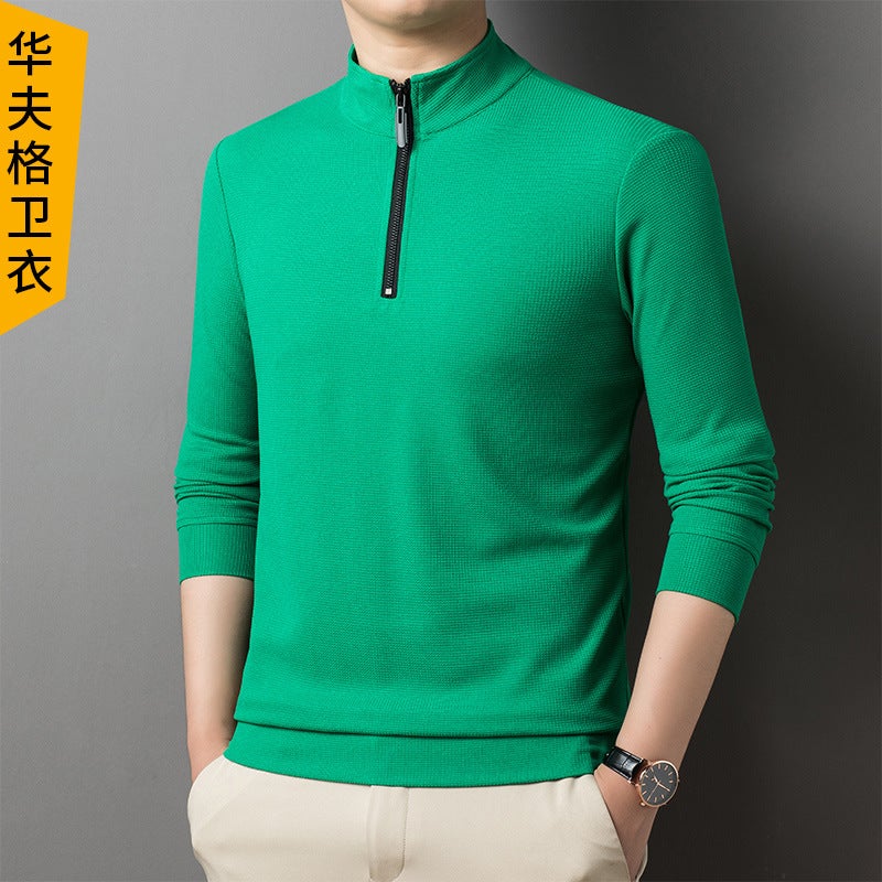 Supply 8861 Autumn New Ice Silk Quick-Drying Long Sleeve T-Shirt Men'S Outdoor Leisure Sports Fitness Long Sleeve T-Shirt - Image 5