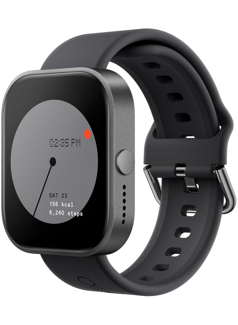 CMF Watch Pro Smartwatch With Bluetooth Calling, AMOLED Display, IP68 Water Resistant, Official Authorization, Dark Grey - Image 1