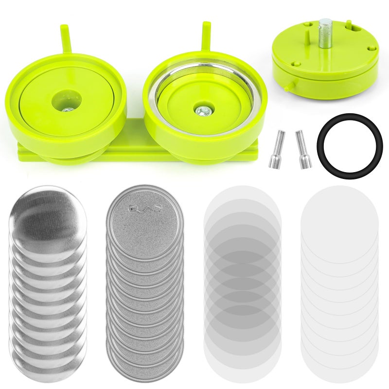 gocreate 75 mm 3" Large Button Press Machine Interchangeable Die Mold for Slide Rail Button-Maker Machine Supplies for Pin Press Machine - Image 1
