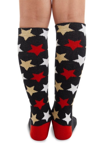Mshb&G Glitter Cat Girl Knee Socks  - Image 5